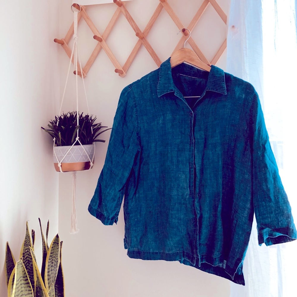 Denim top!